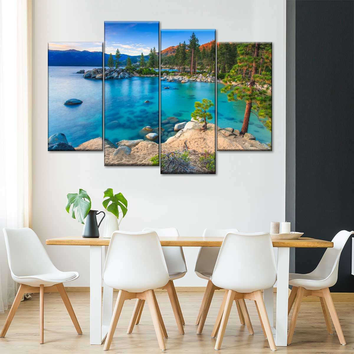 Lake Tahoe Sand Harbor Scene Wall Art