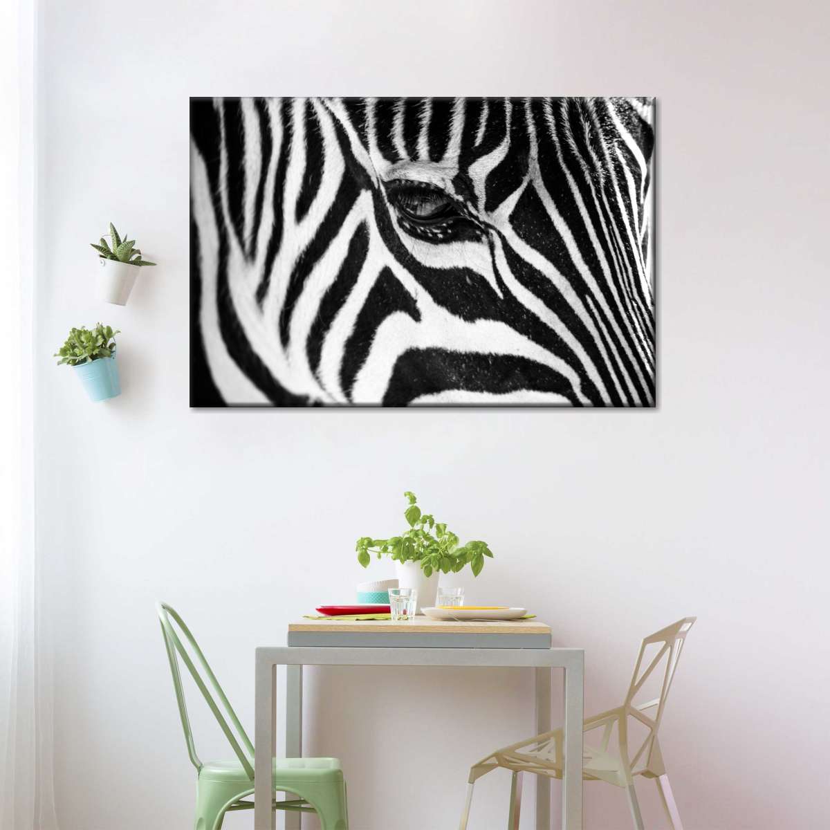 Zebra Eye Wall Art