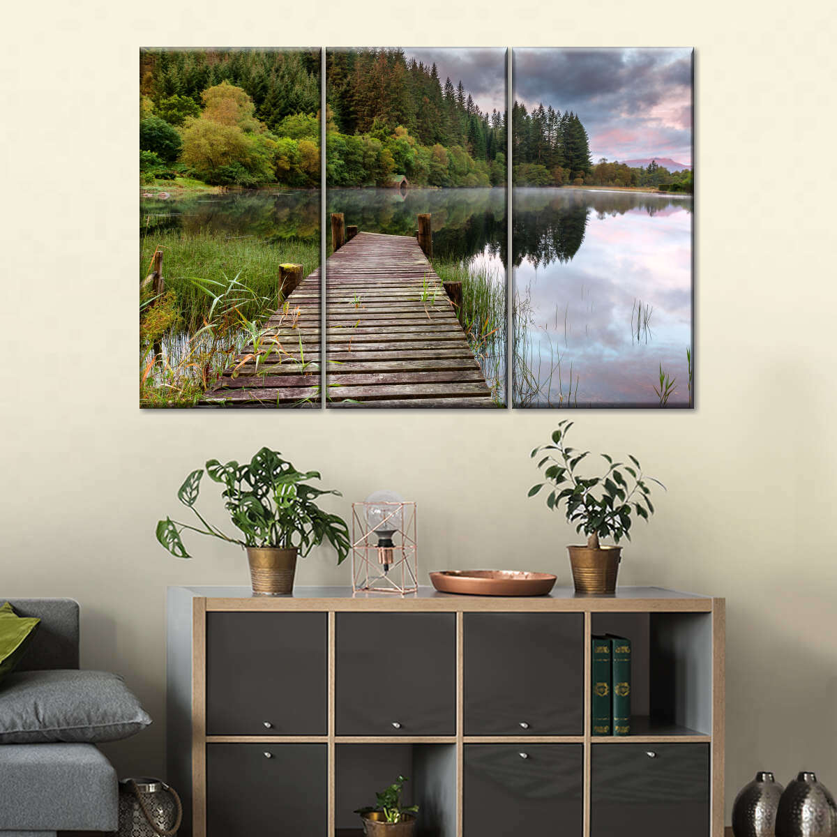 Loch Ard Boathouse Wall Art