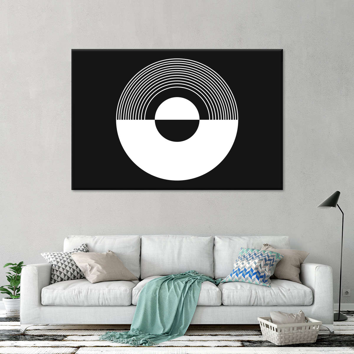 Vinyl Abstract Wall Art