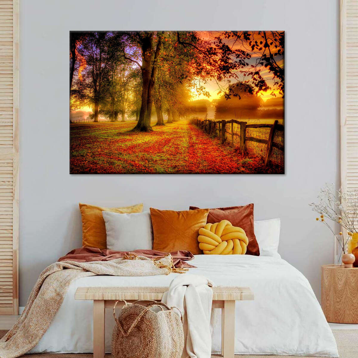 New England Fall Wall Art