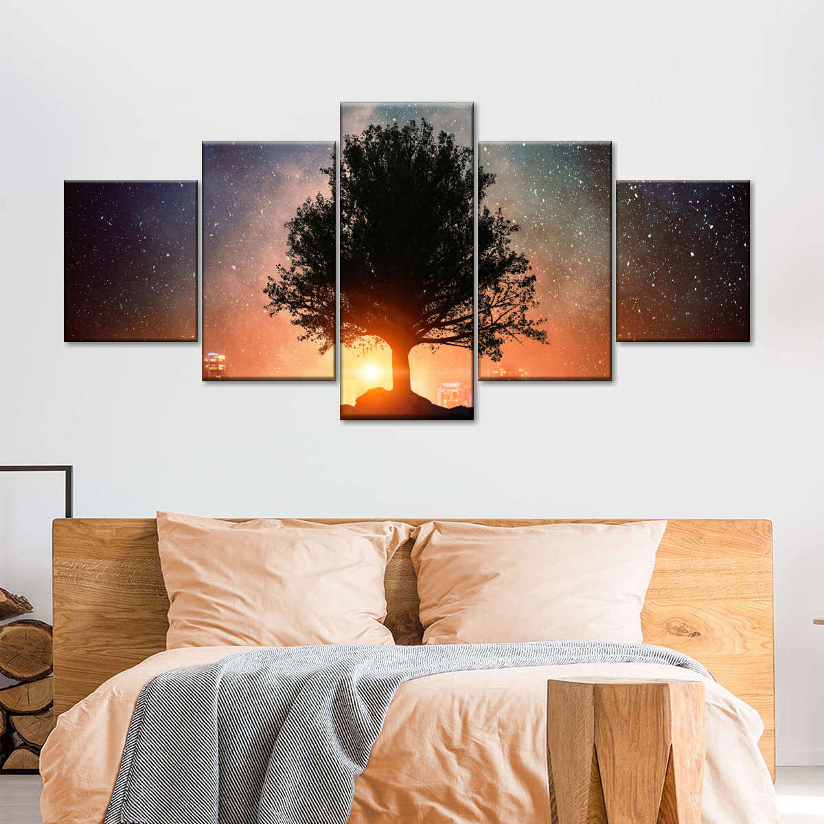 Starry Tree Wall Art