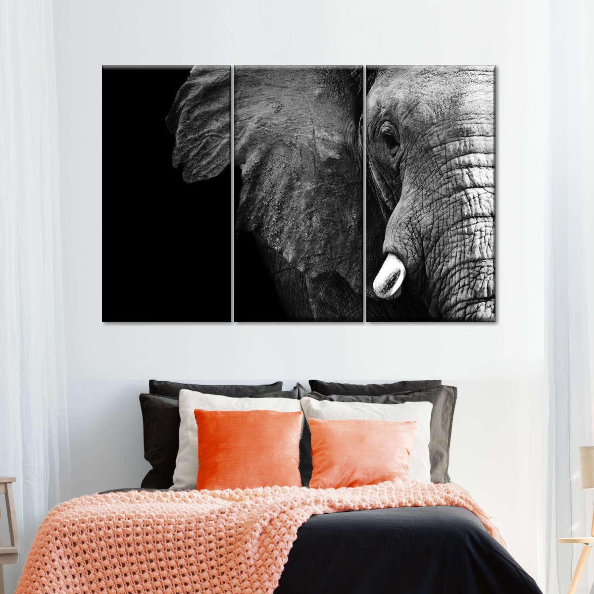 Wise Elephant Wall Art