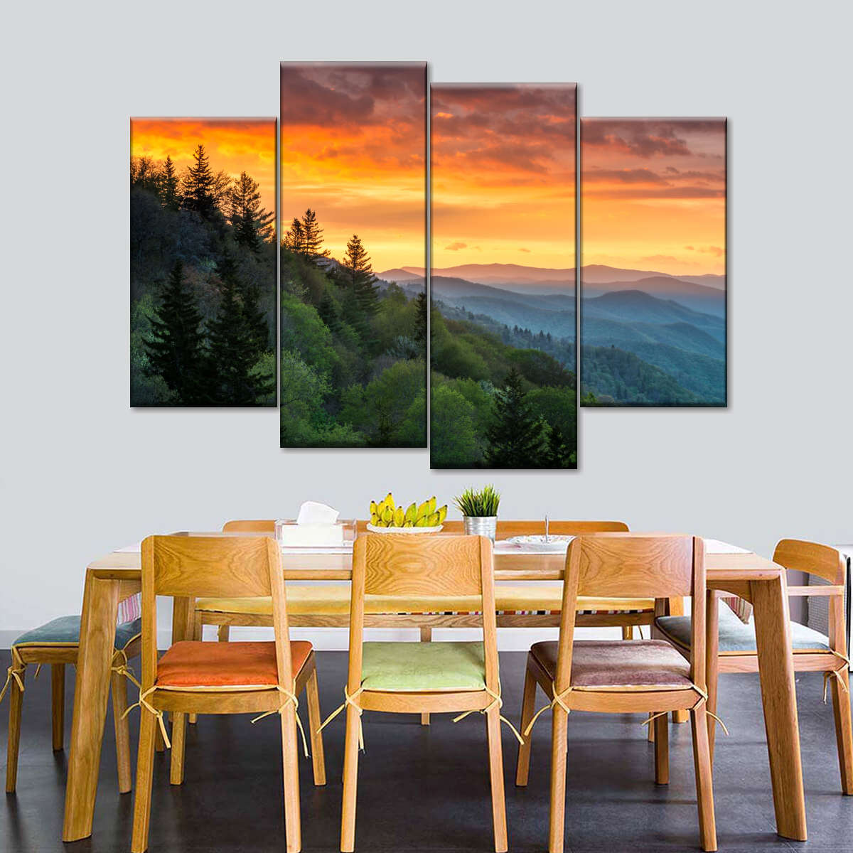 Mountain Sunrise Wall Art