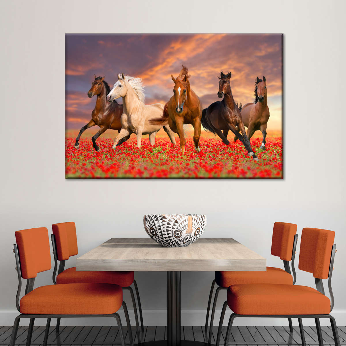 Mustang Horses Wall Art