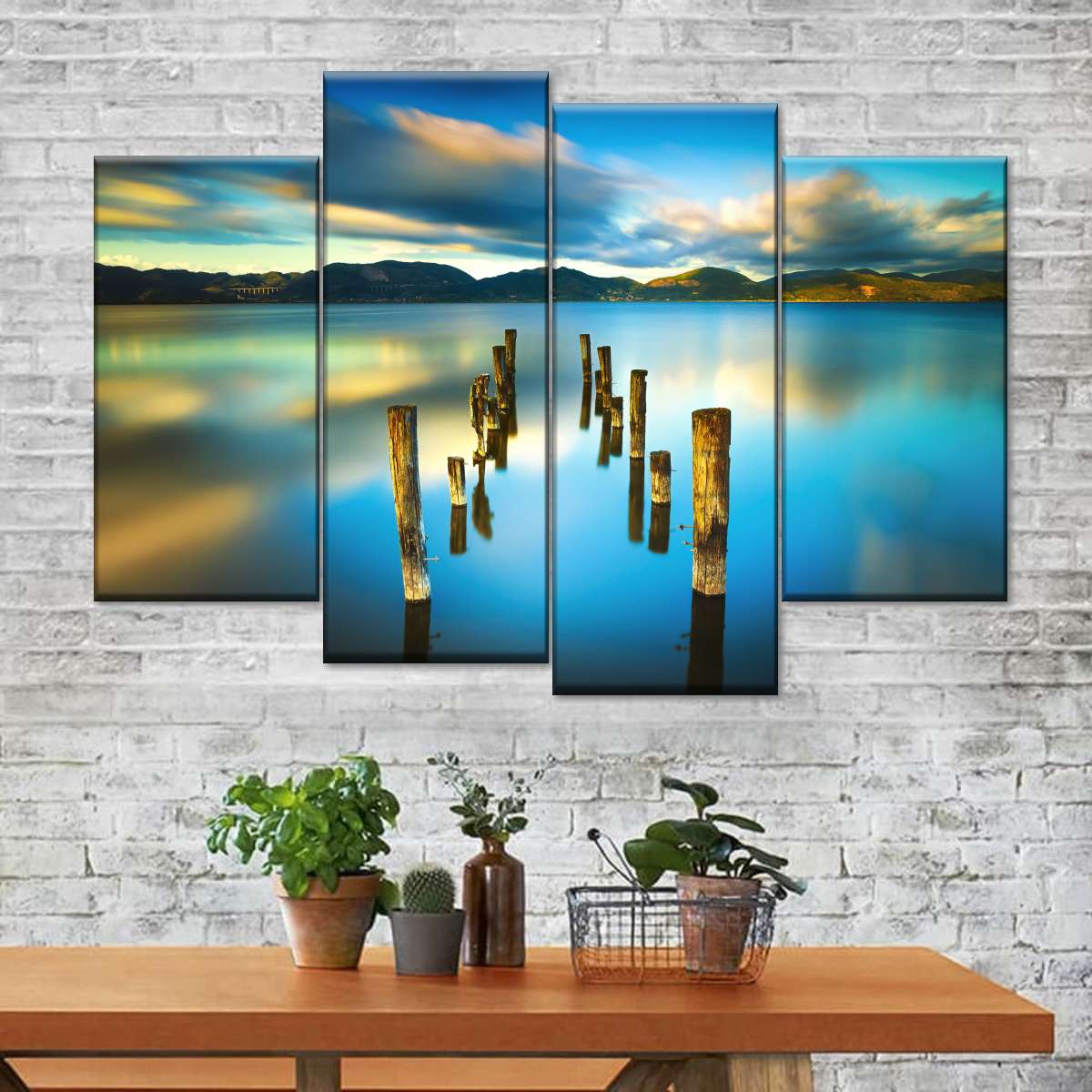 Massaciuccoli Lake Sunset Wall Art