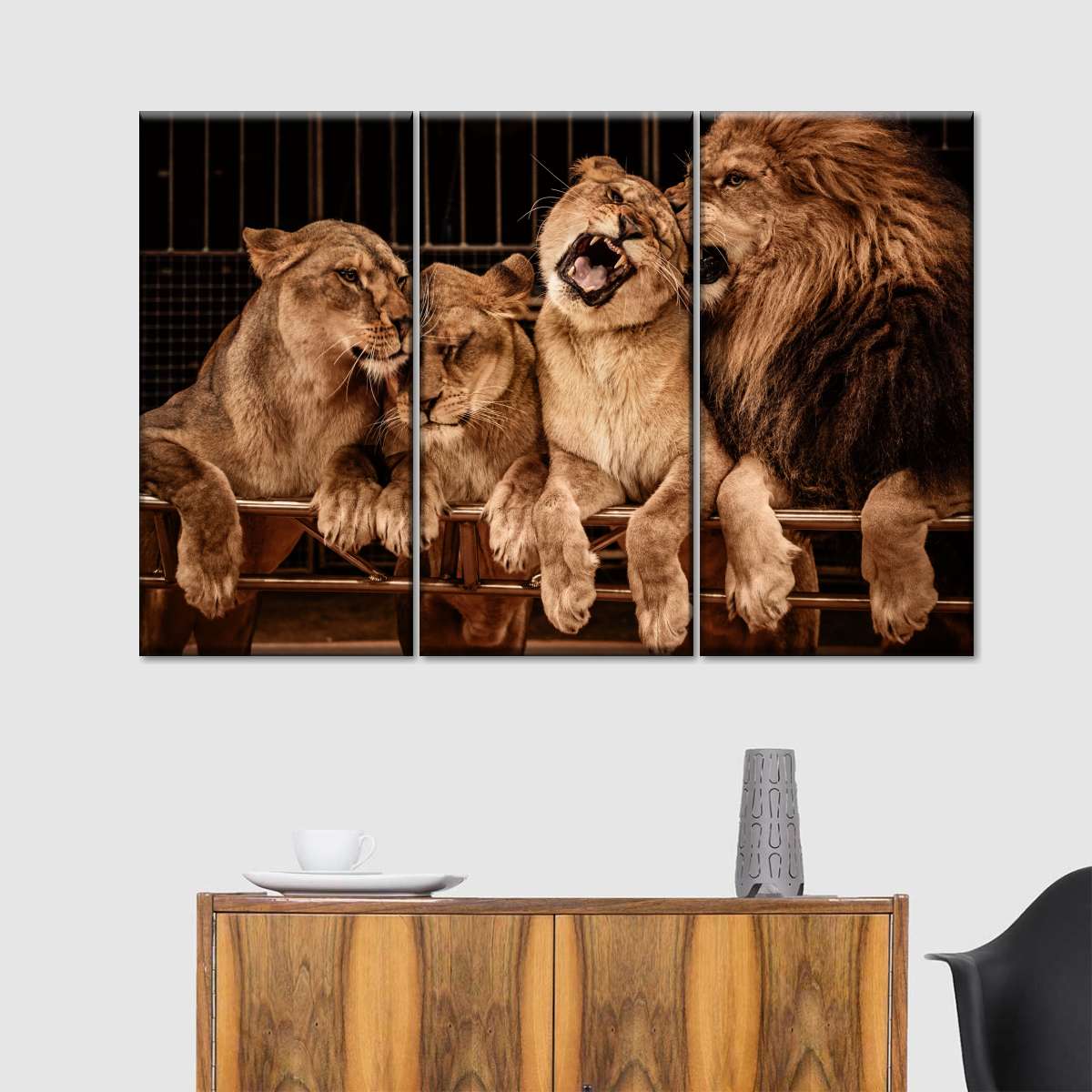 Pride Of Lions Wall Art