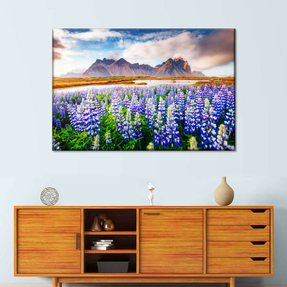 Majestic Lupines Wall Art