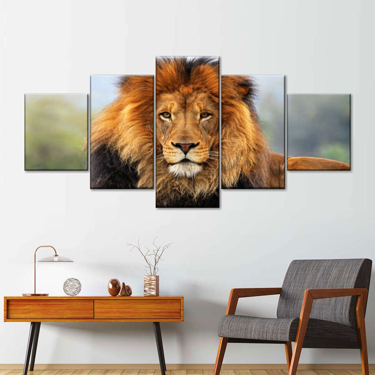 Proud Lion Wall Art