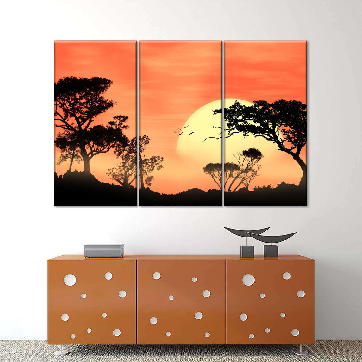 Sunrise In Africa Wall Art