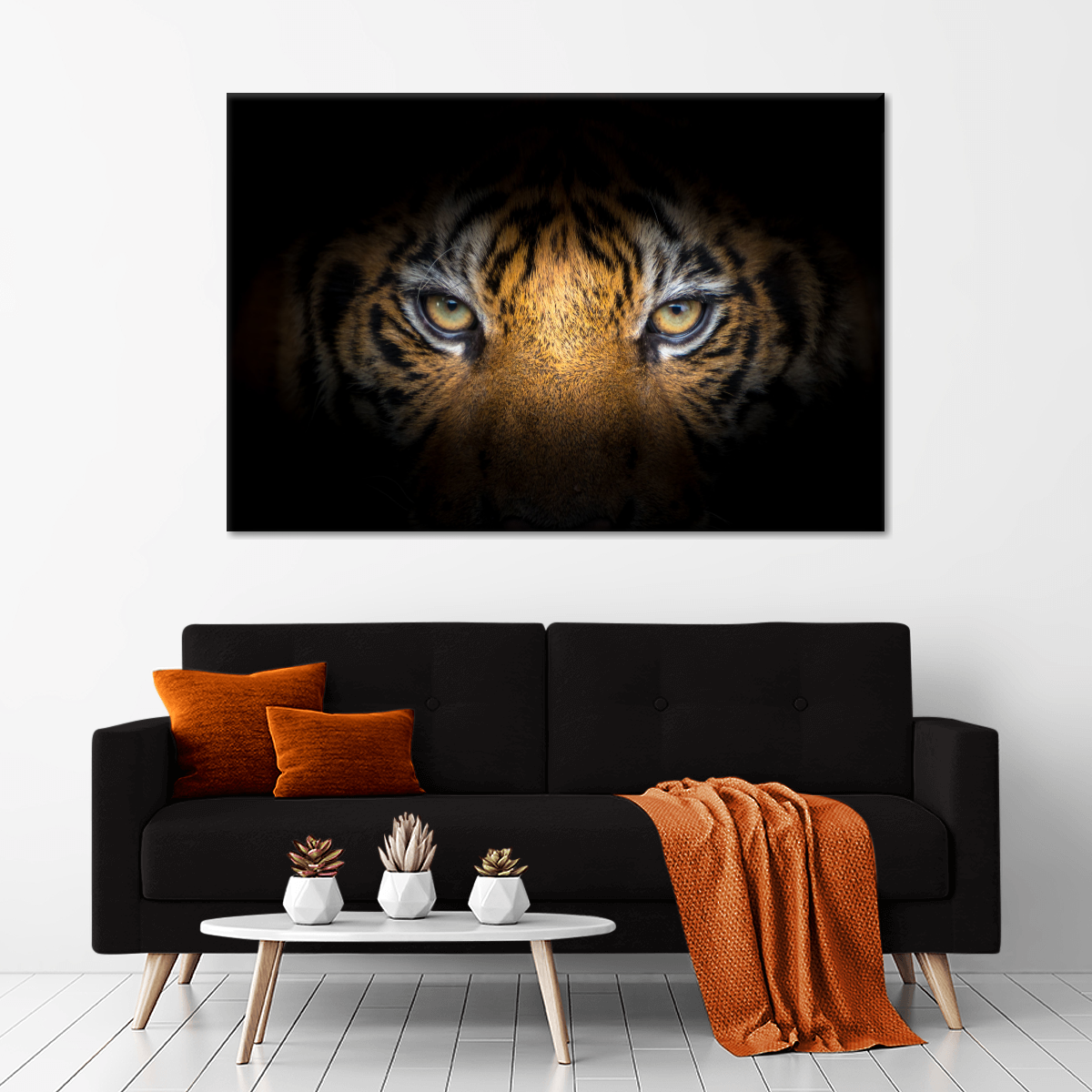 Tiger Gaze Wall Art