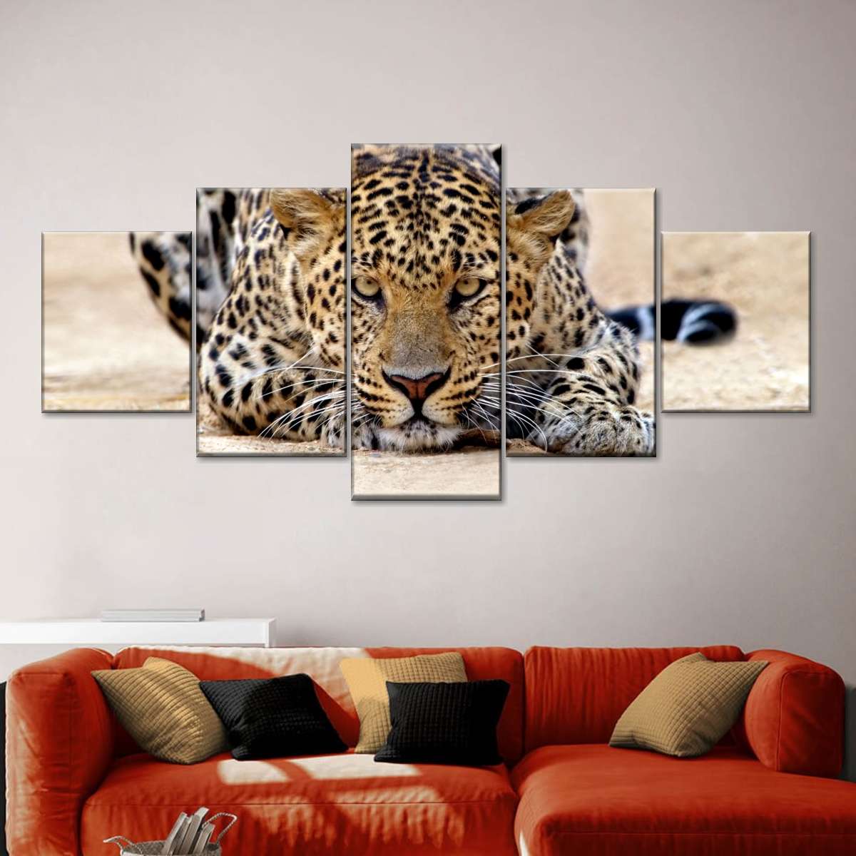 Watchful Jaguar Wall Art