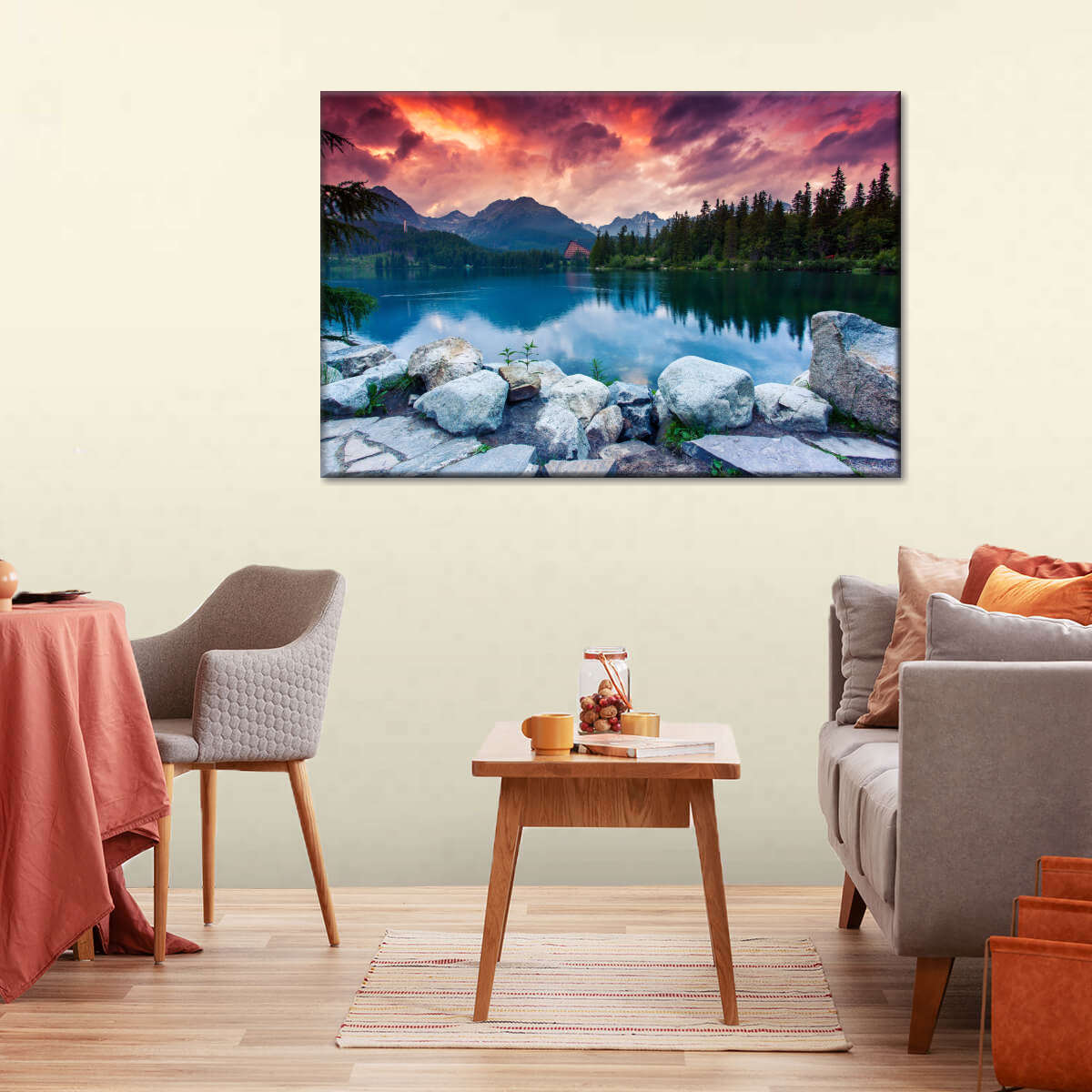 Tatra Mountain Lake Wall Art