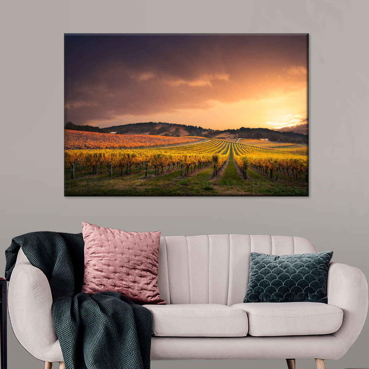 South Australia Vineyard Wall Art