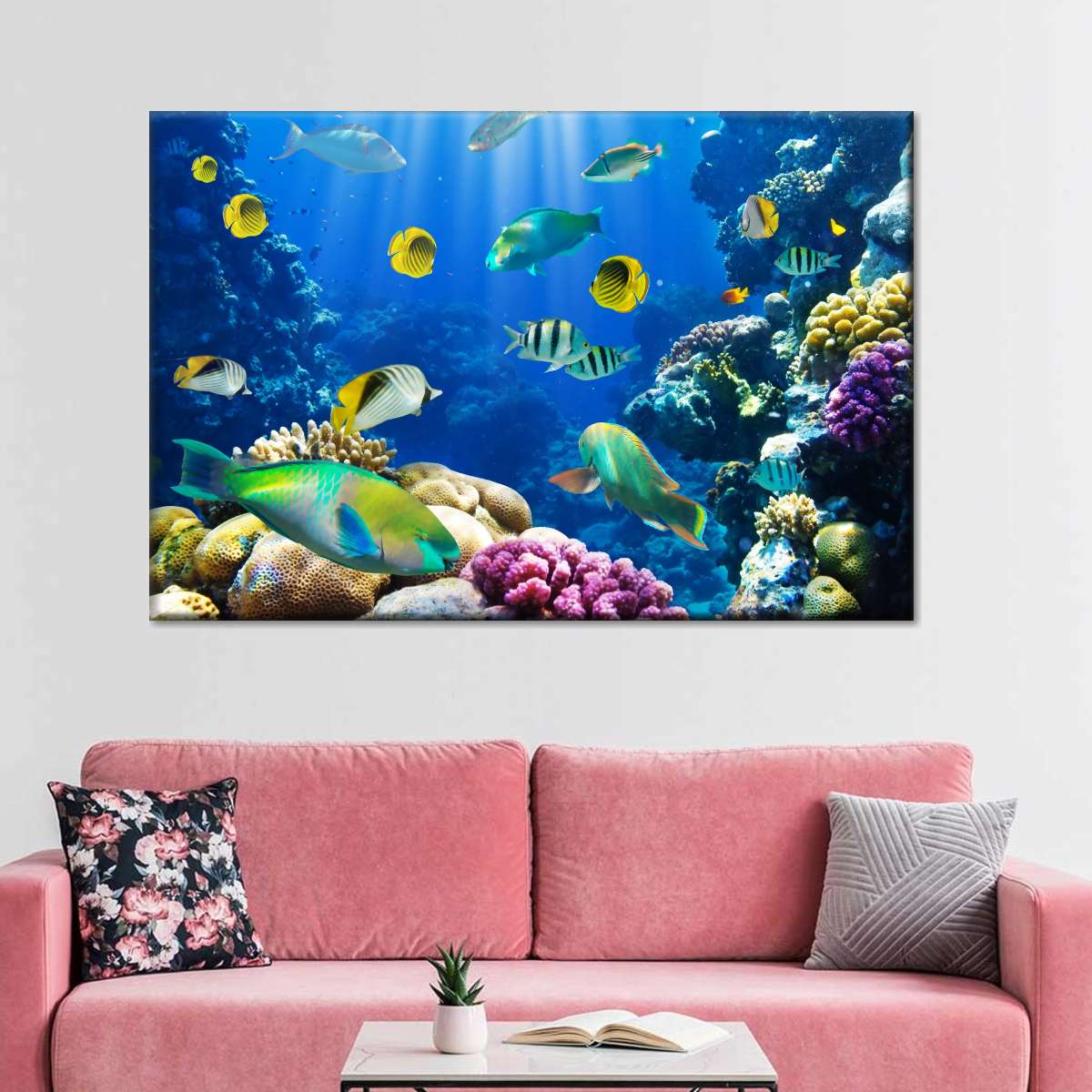 Underwater Sea Creatures Wall Art