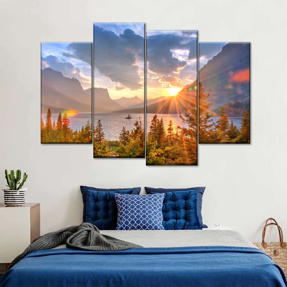 Montana Saint Mary Lake Wall Art