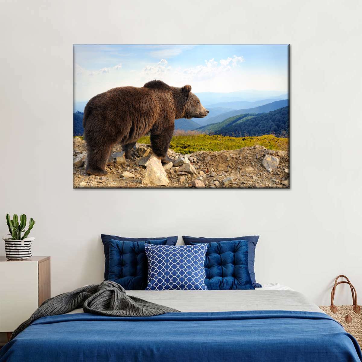 Mountain Bear Wall Art