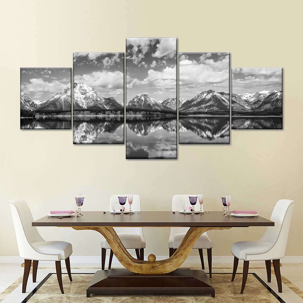 Grand Teton Panorama Wall Art