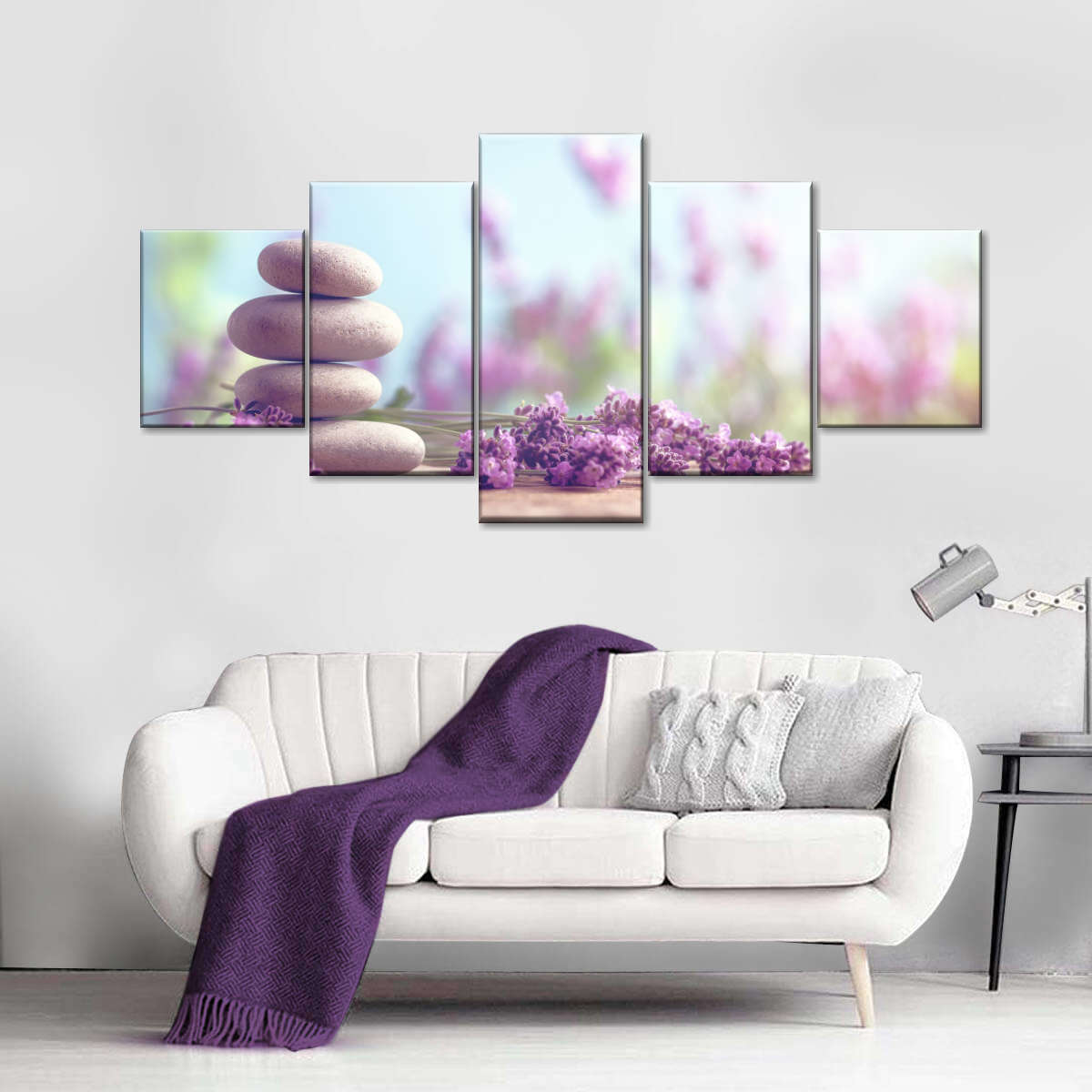 Zen Lavender Wall Art