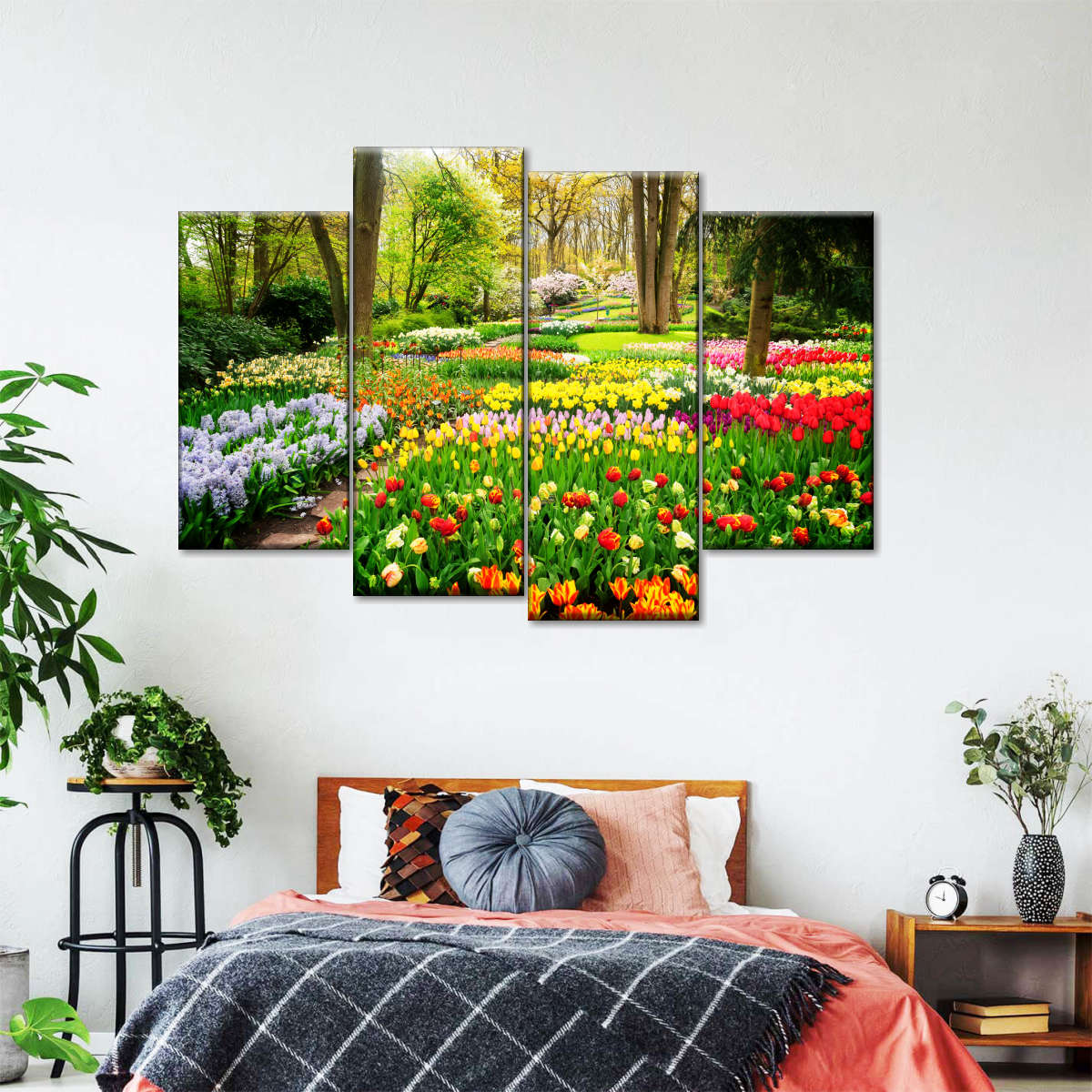 Tulips Flower Wall Art