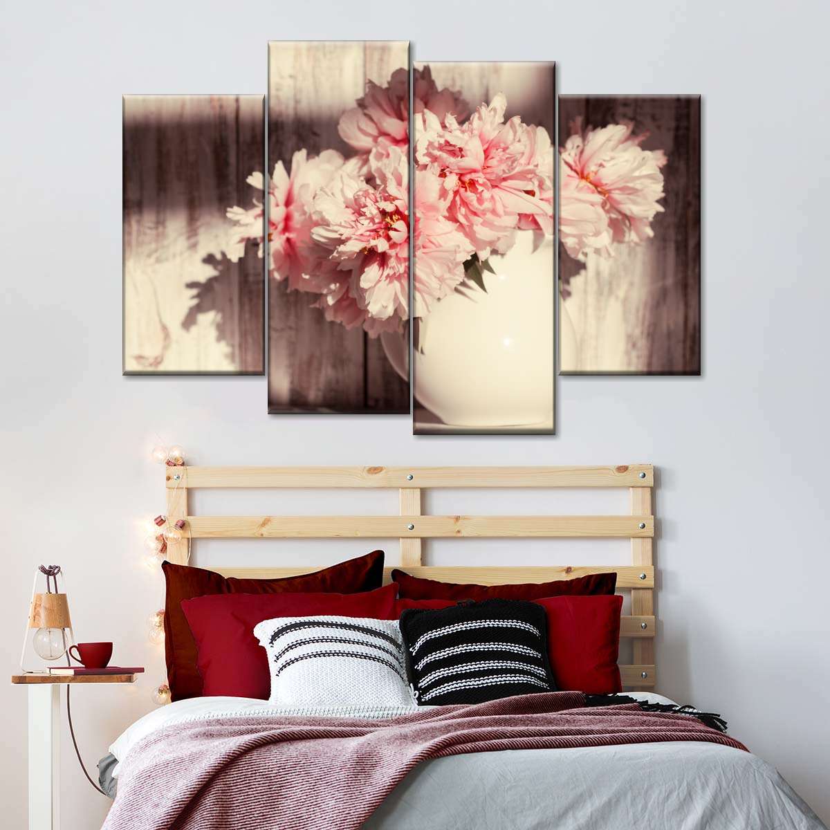 Sun Bright Peonies Wall Art