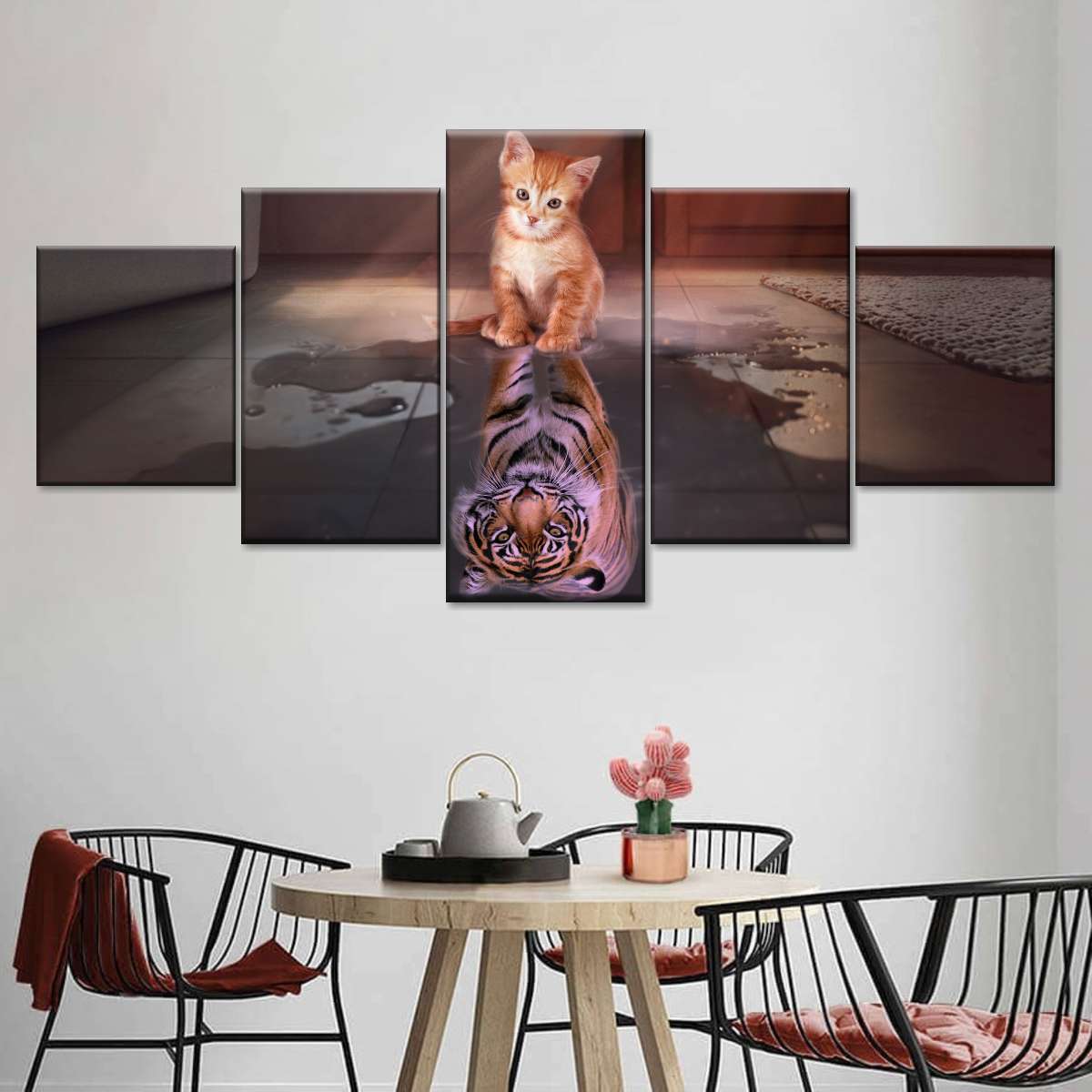 Tiger Kitty Wall Art