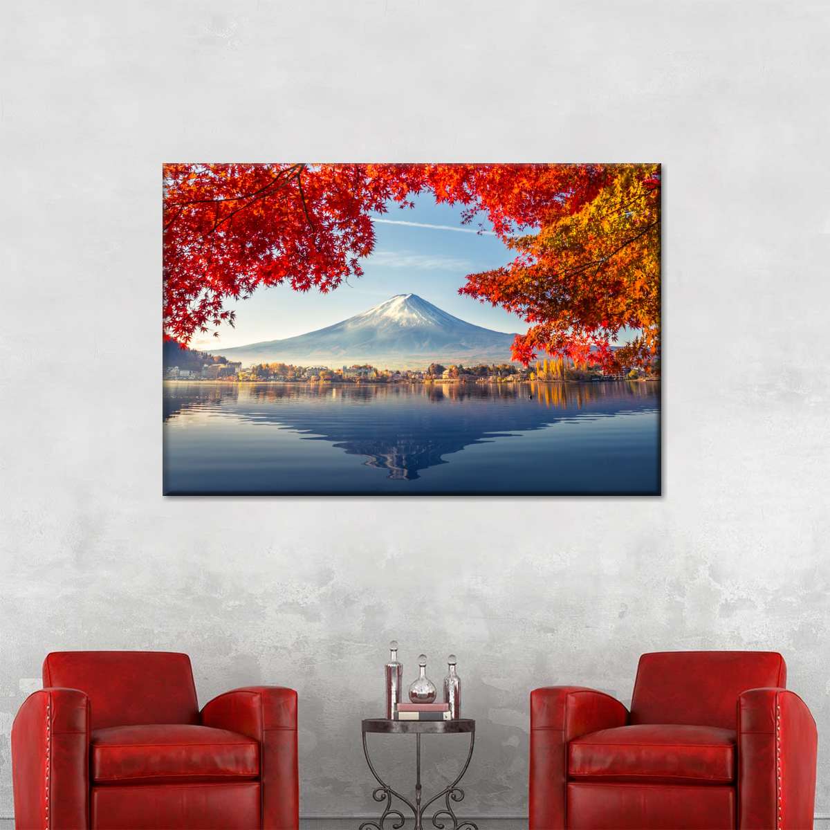 Mount Fuji Autumn Wall Art