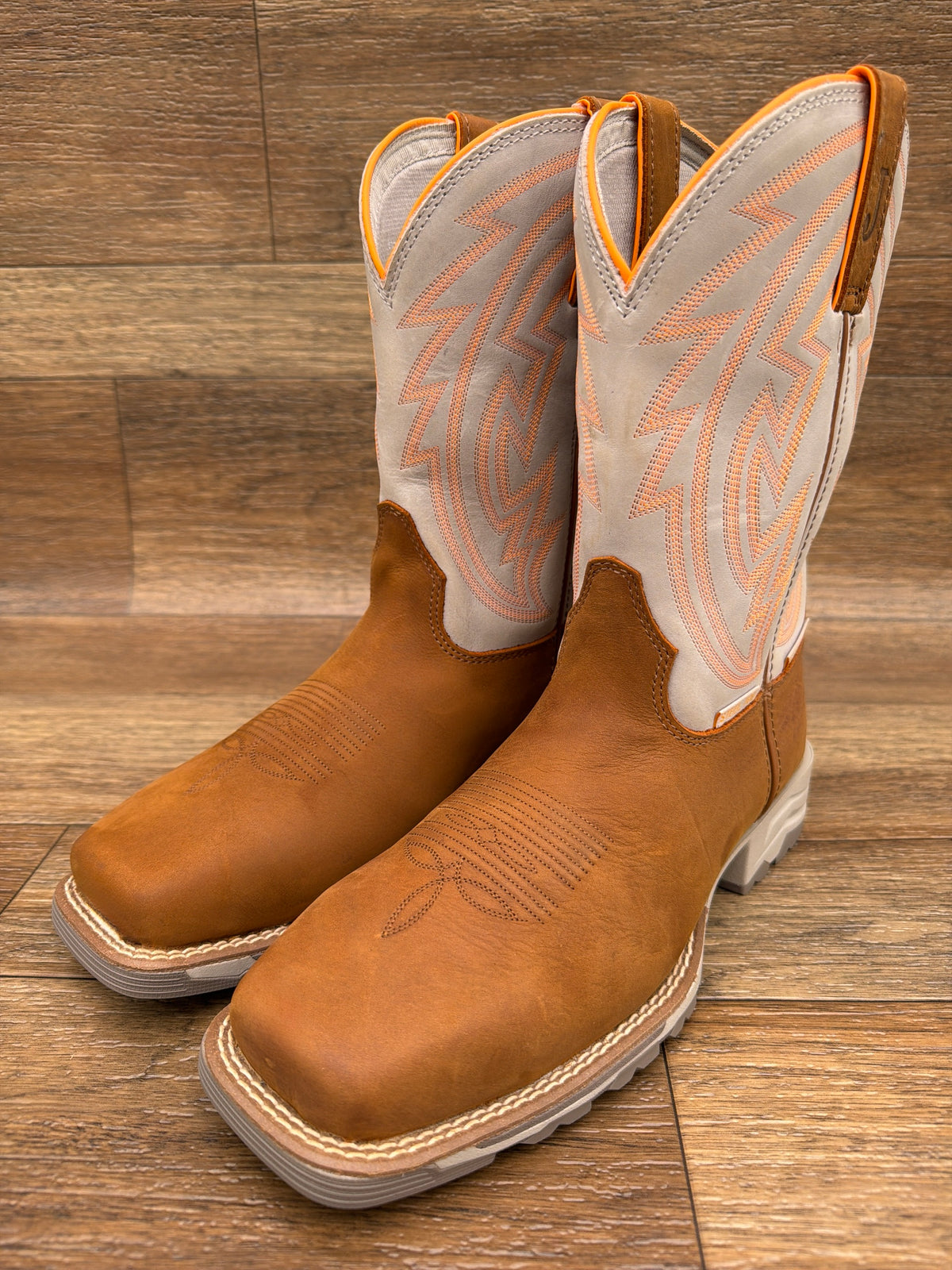 Men's Lytle 11 Inch Waterproof Steel Toe Work Boot by Justin - pair