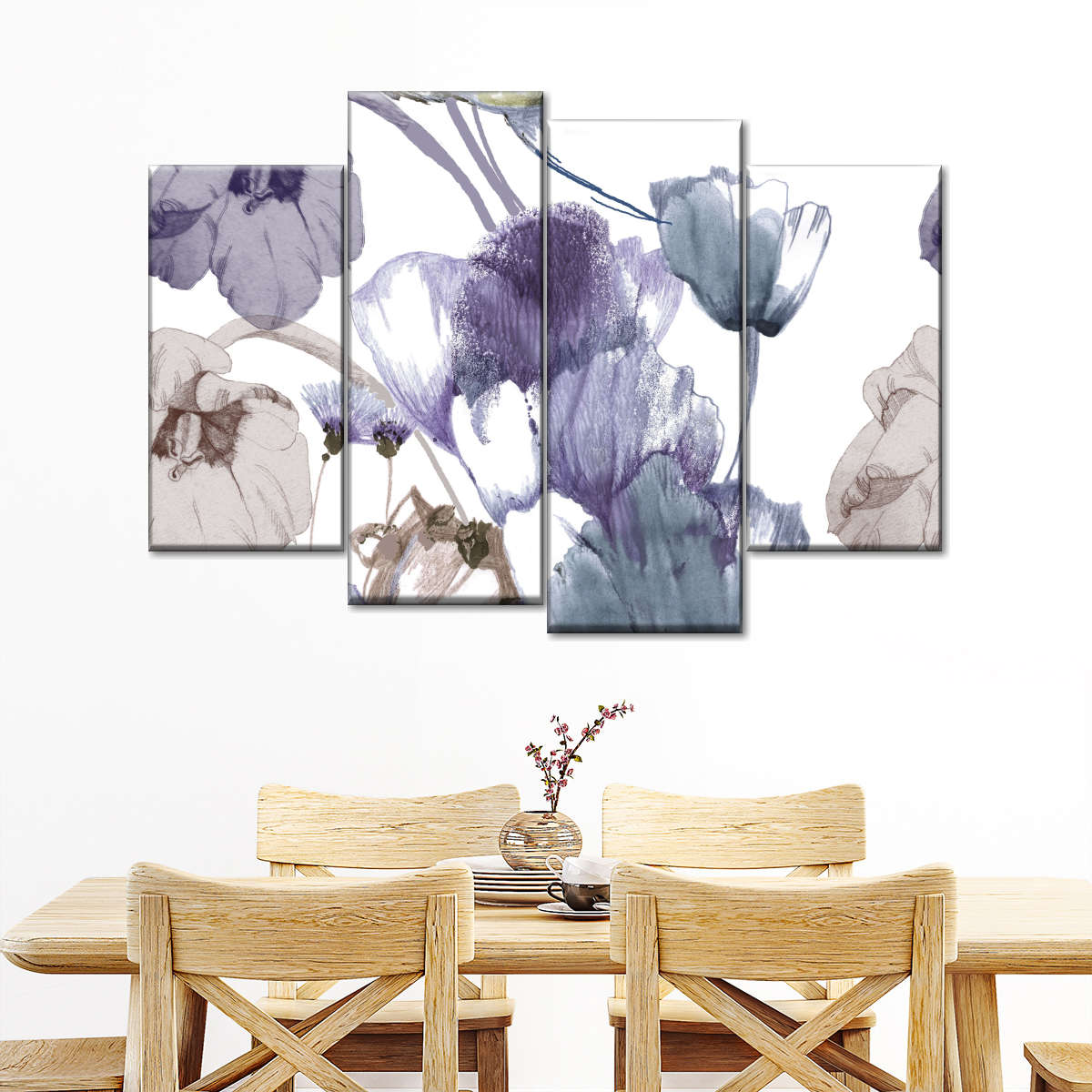 Textured Tulips Wall Art