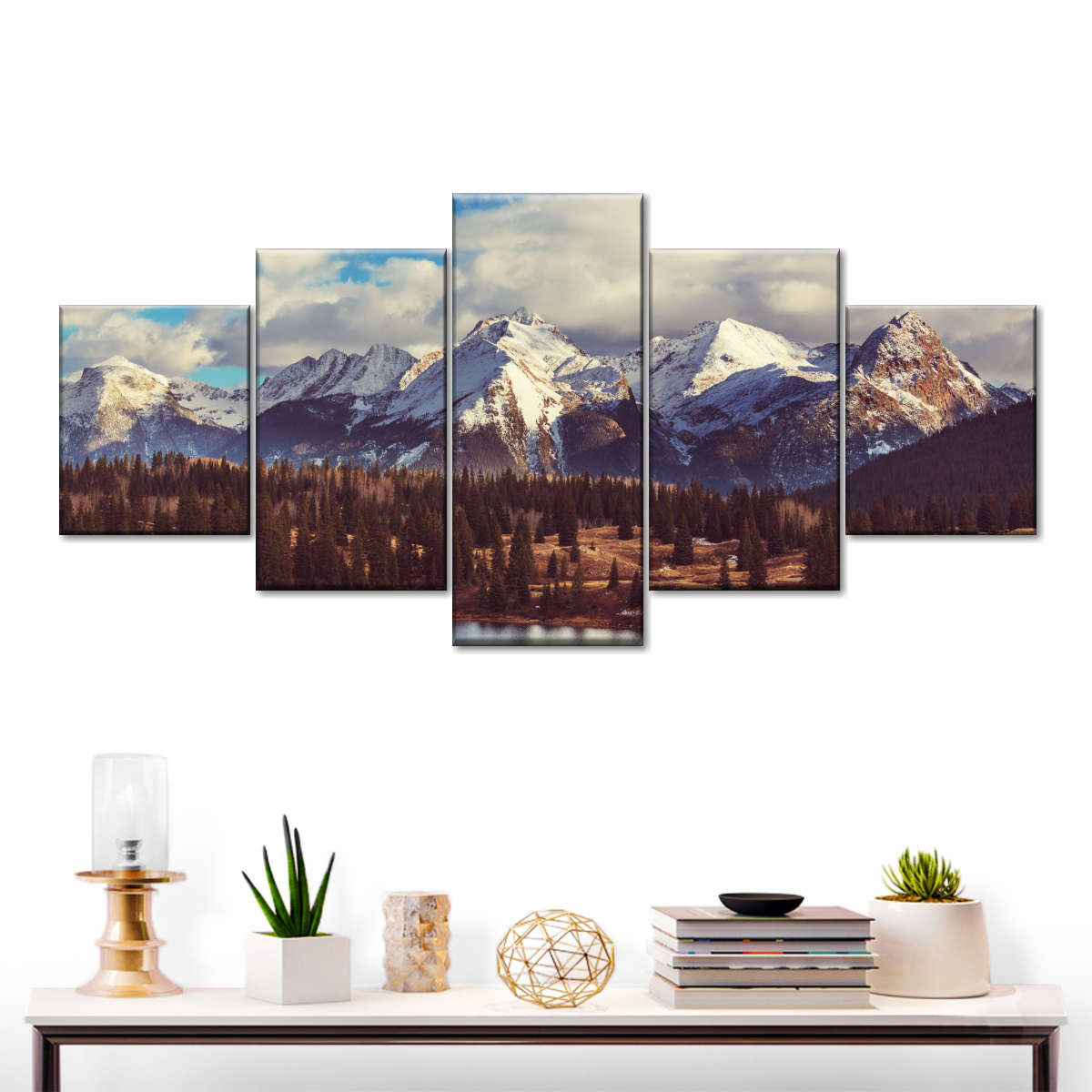 Rocky Mountain Landscape Wall Art