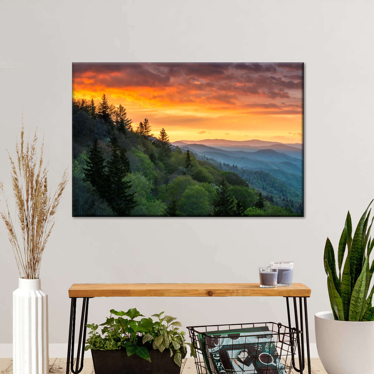 Mountain Sunrise Wall Art