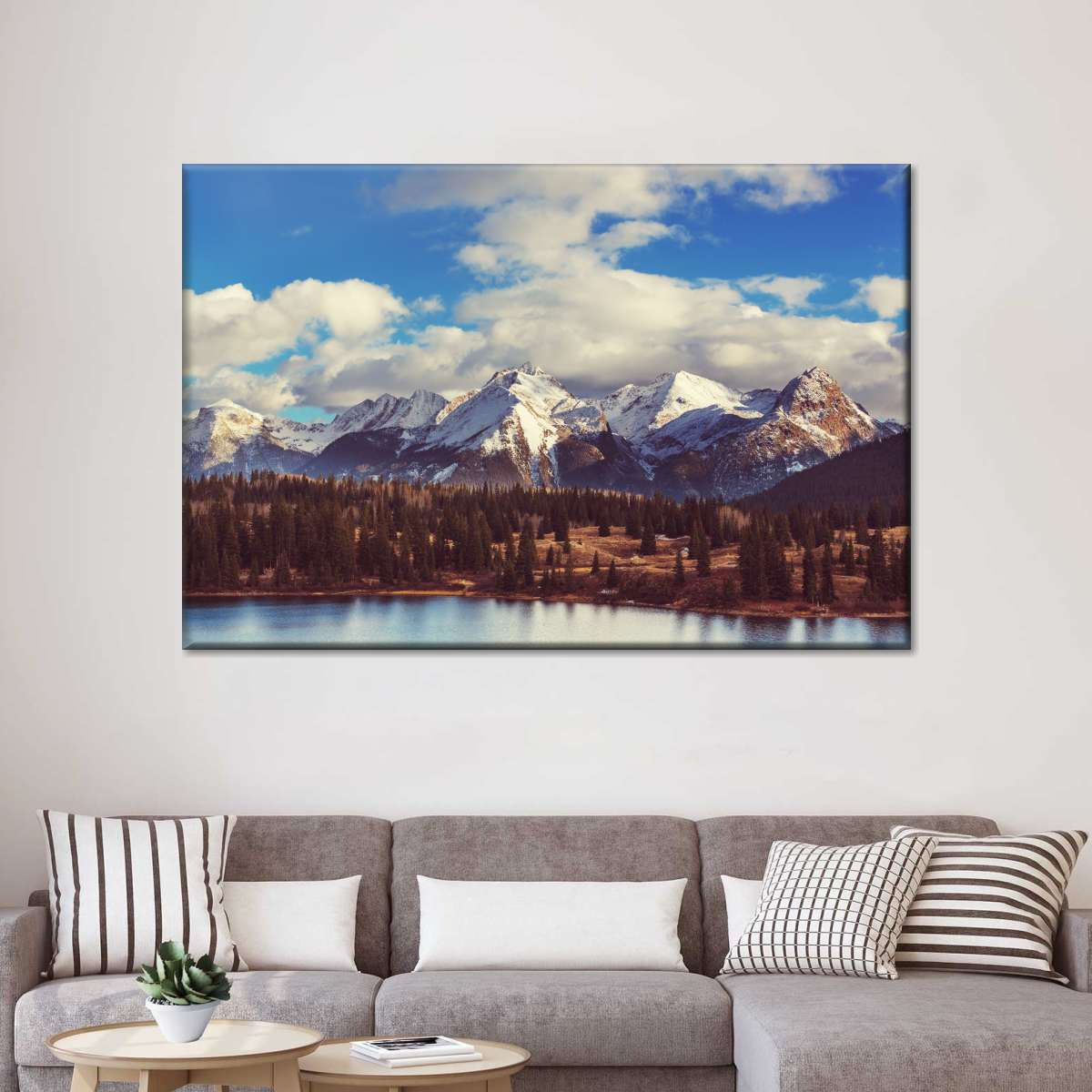 Rocky Mountain Landscape Wall Art