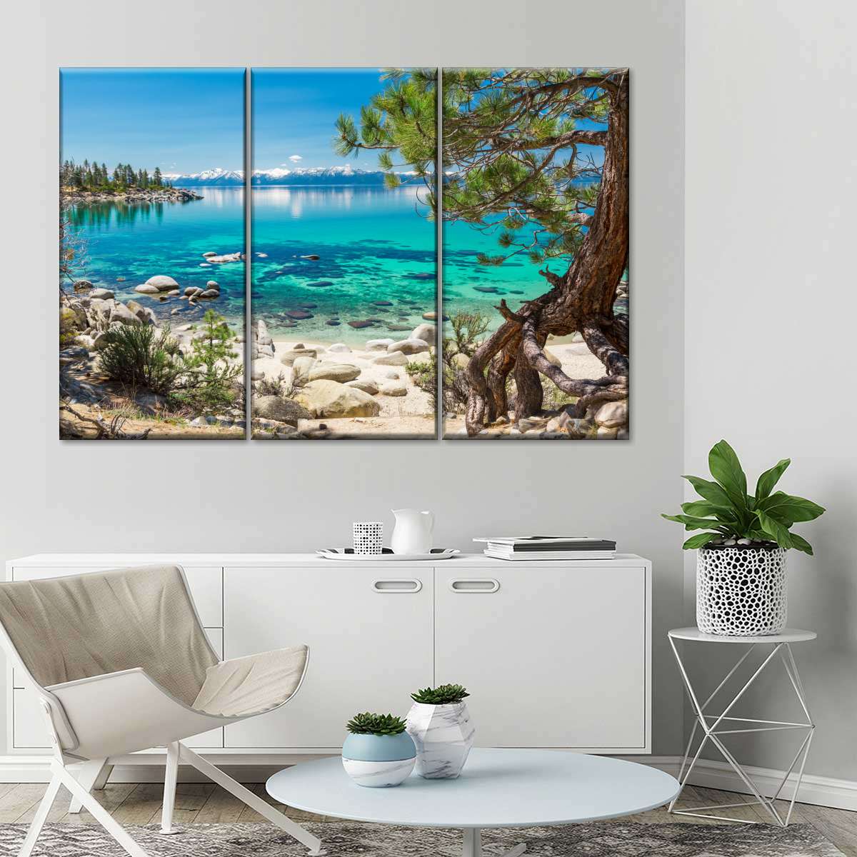 Turquoise Lake Tahoe Wall Art