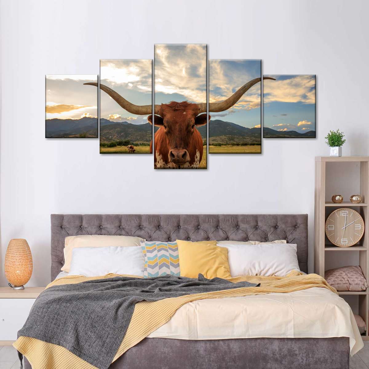 Mighty Longhorn Wall Art