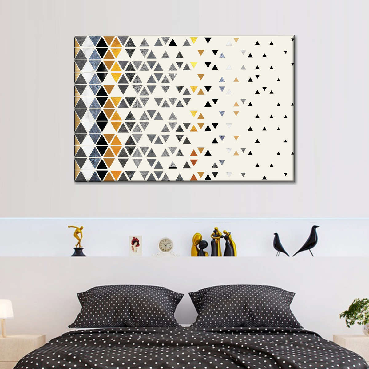 Triangle Madness Wall Art