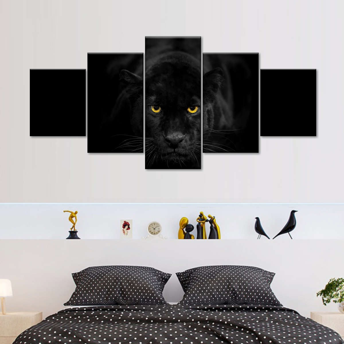 Rare Black Panther Wall Art