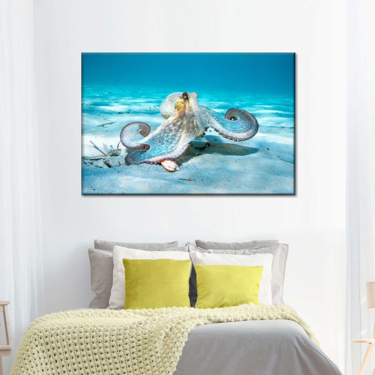 Roaming Octopus Wall Art