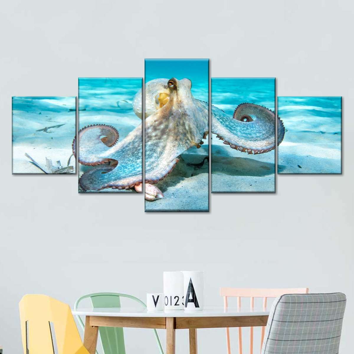 Roaming Octopus Wall Art