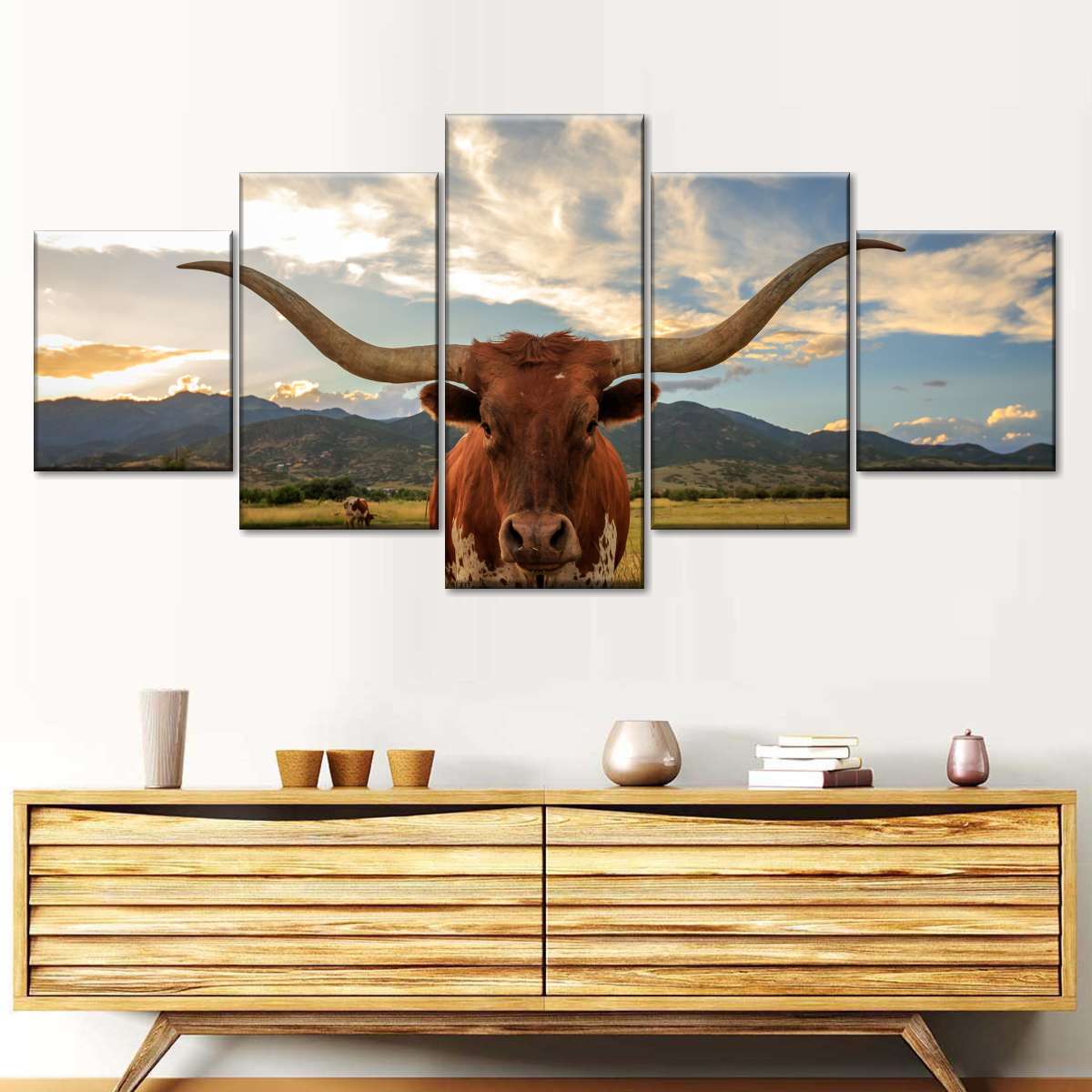 Mighty Longhorn Wall Art