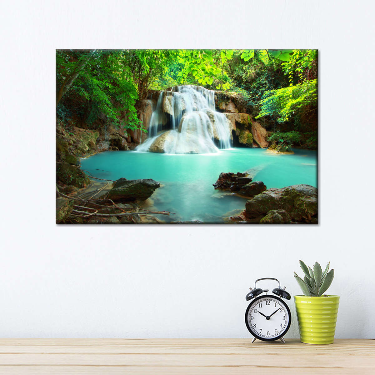 Thai Huay Mae Khamin Waterfall Wall Art