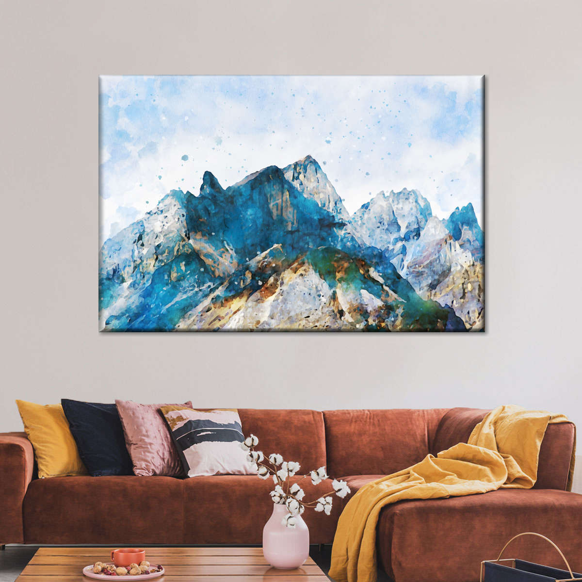 Mountain Scene Wall Art