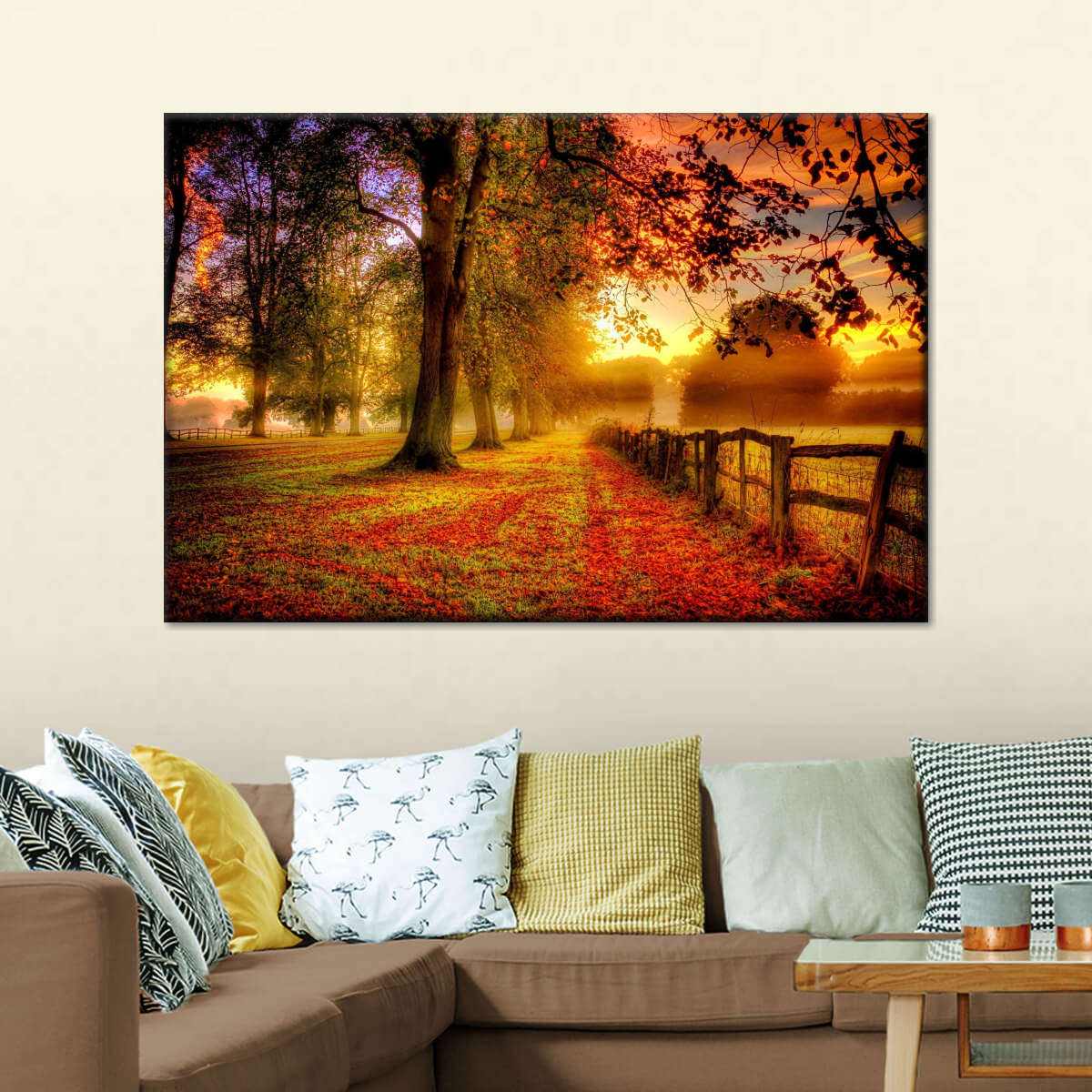 New England Fall Wall Art