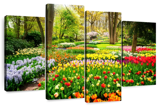 Tulips Flower Wall Art