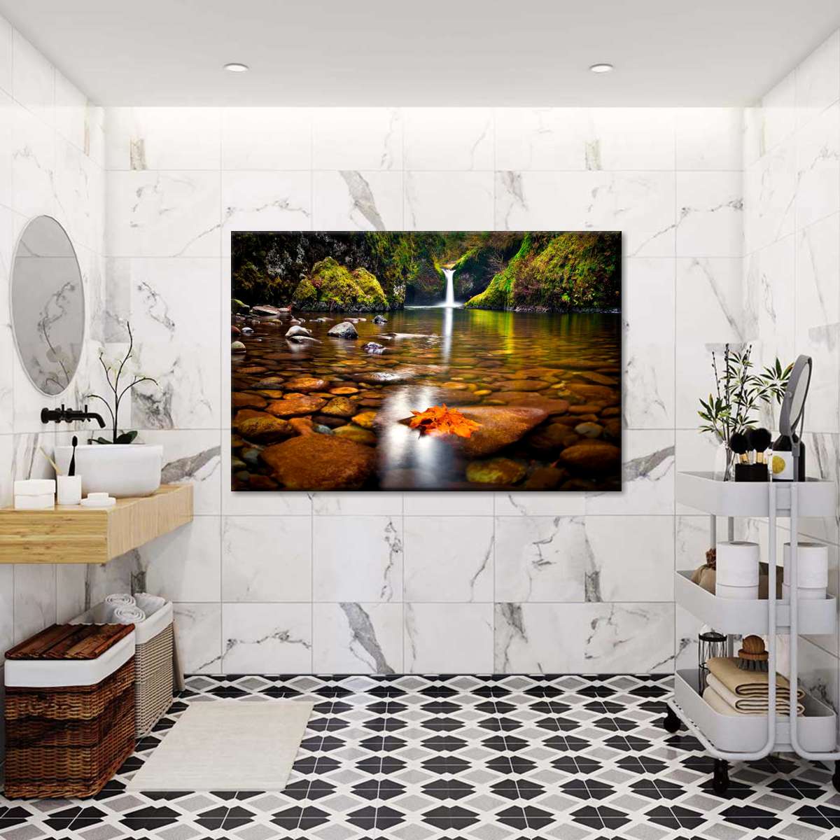 Punch Bowl Waterfall Wall Art