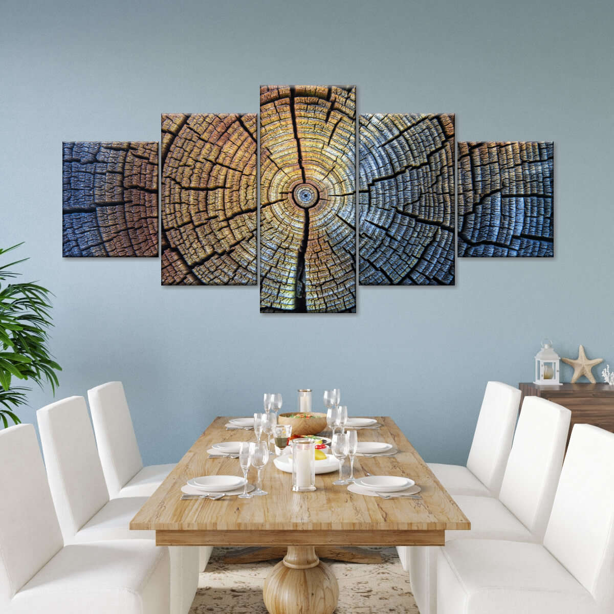 Tree Trunk Pattern Wall Art