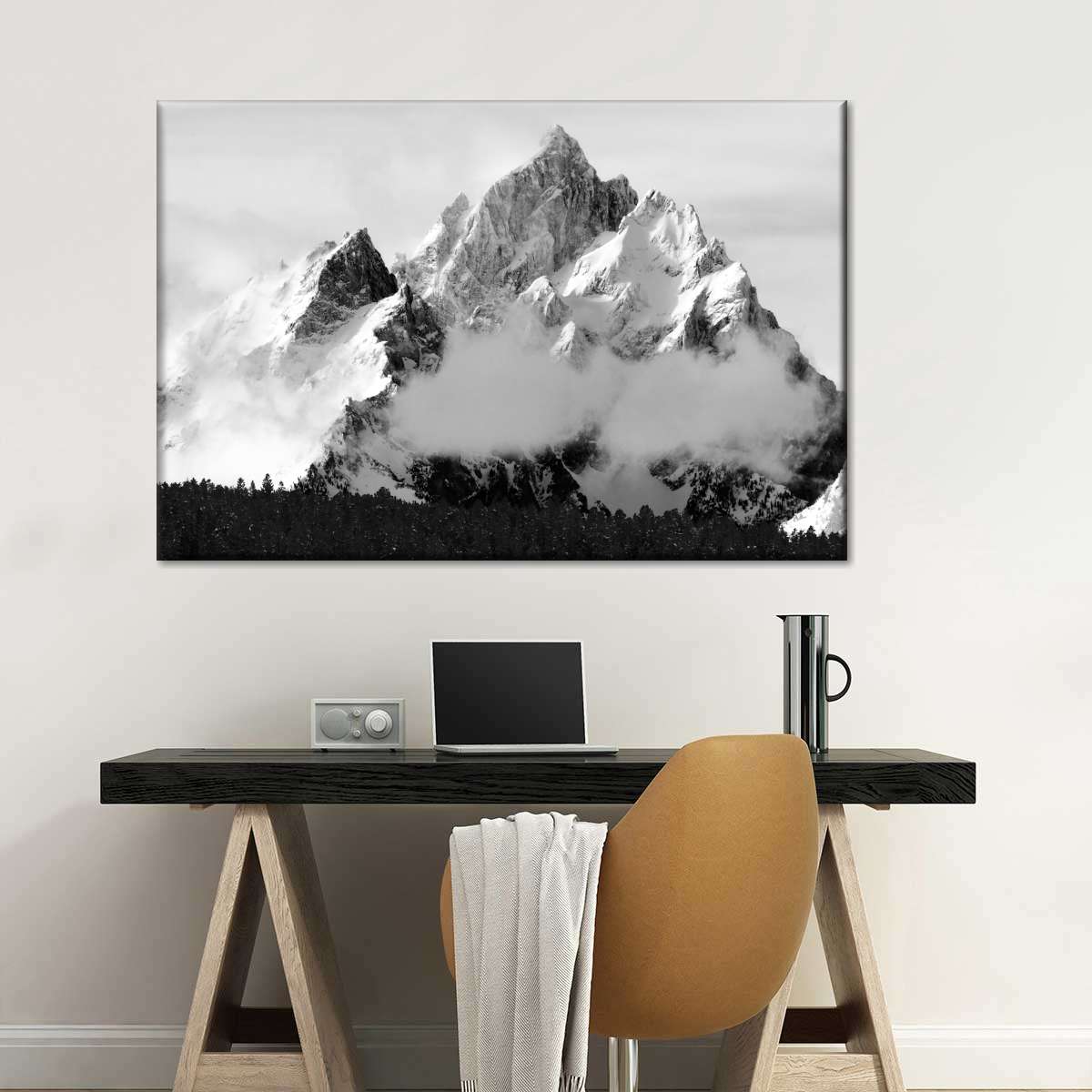 Snowcapped Grand Tetons Wall Art