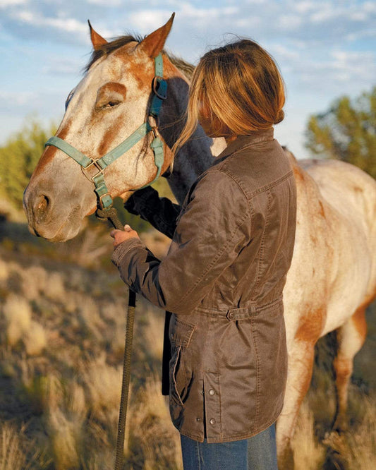 29693-BRN Women's Addison Berber Lined Jacket by Outback Trading Co.