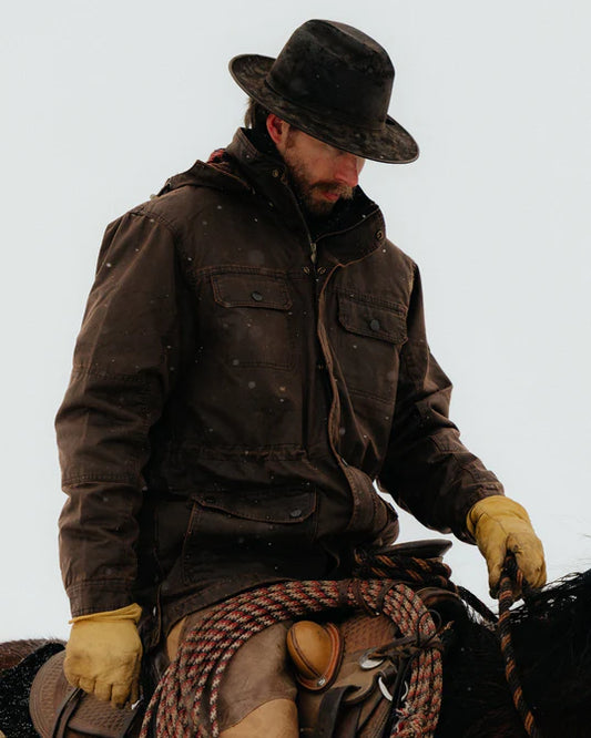 29732-BRN Men's Langston Water Resistant Jacket by Outback Trading Co.