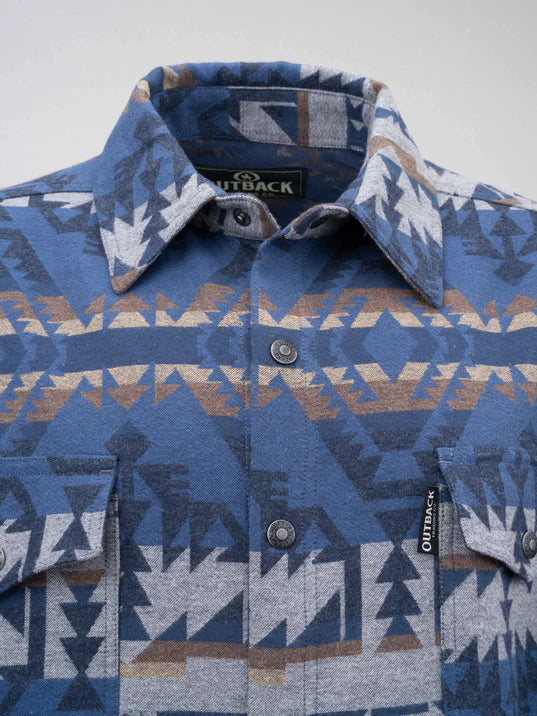 29935-BLU Men's Benson Shirt Jacket