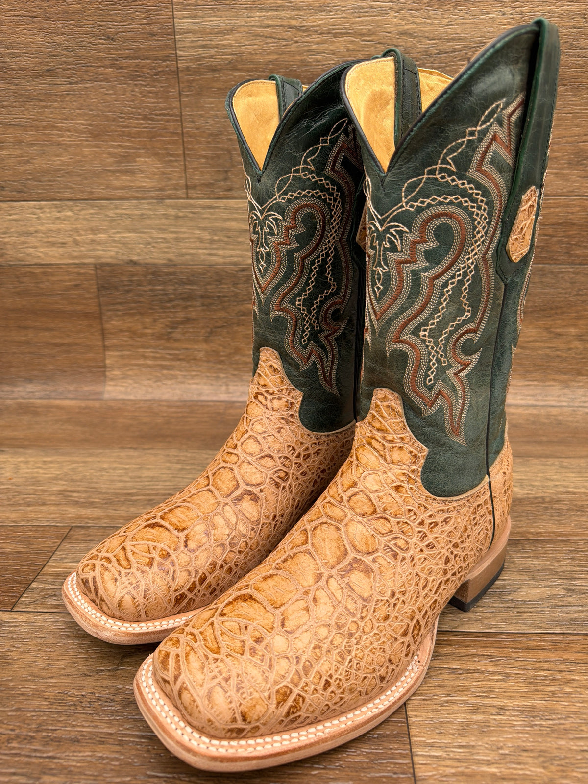 Q6042 Men's Sea Turtle Print Western Boot by Cowtown